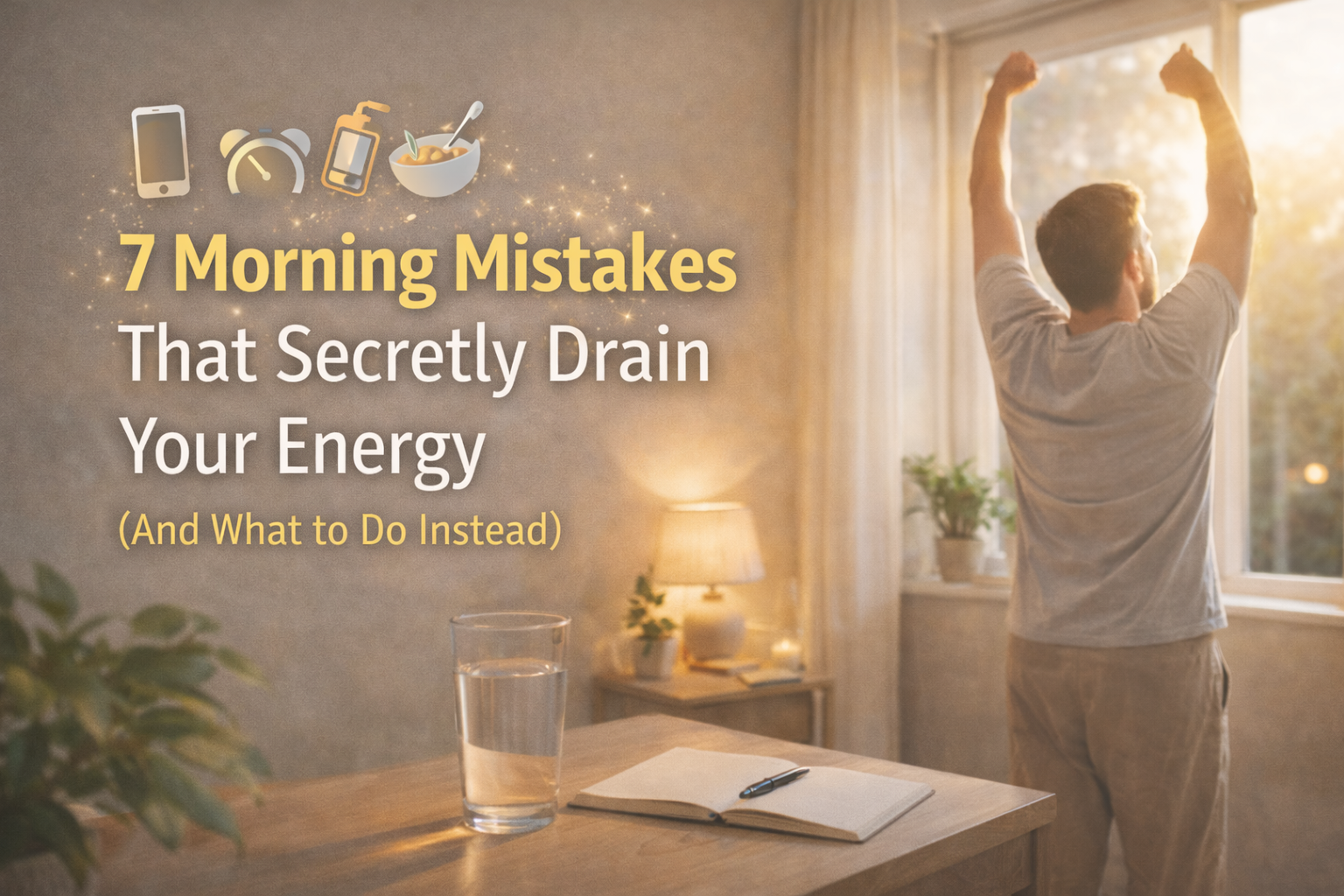 7 Hidden Morning Habits That Are Quietly Making You Feel Tired Every Day