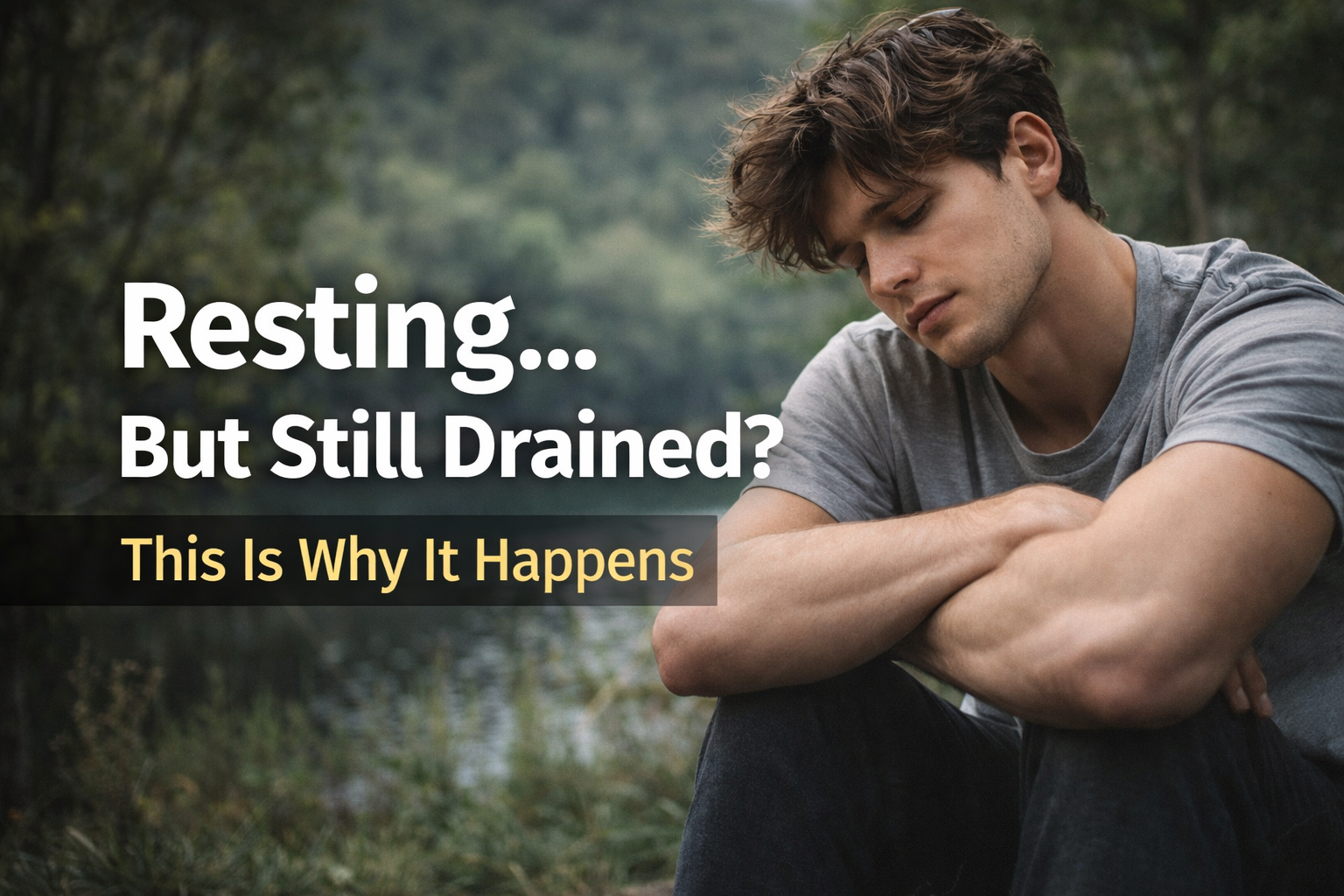You’re Resting… But Still Drained — The Hidden Pattern Behind Low Energy