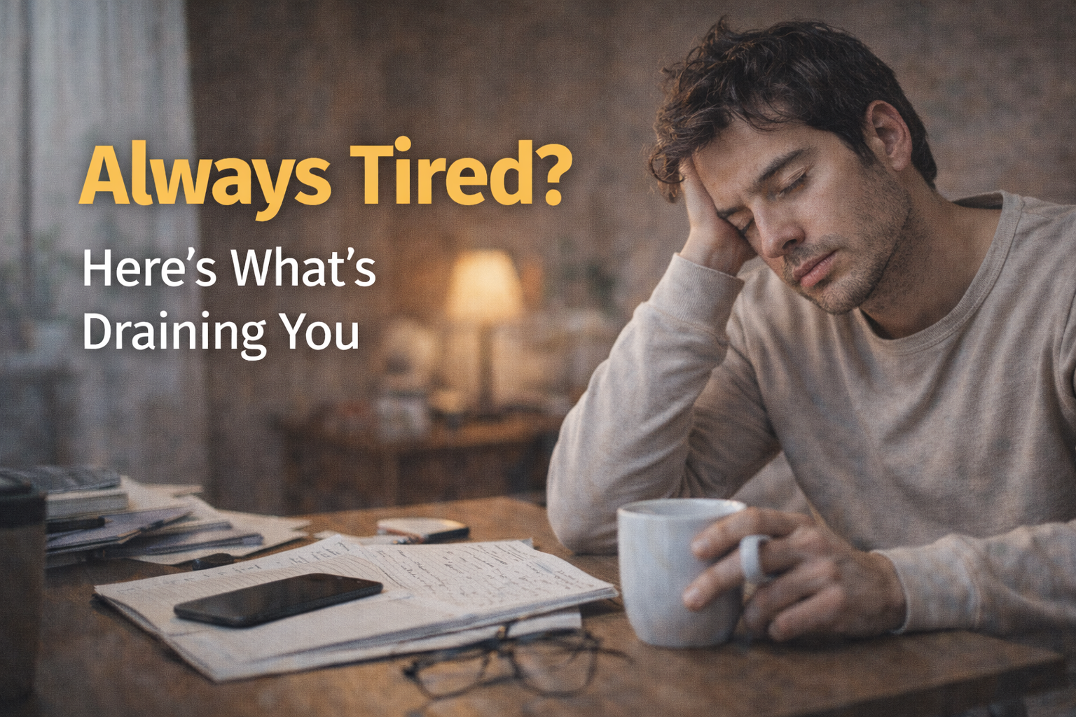Why Am I Always Tired? 11 Real Reasons You Feel Drained Every Day